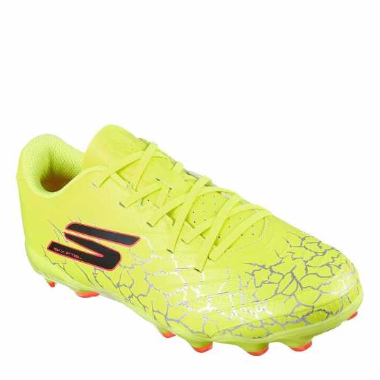Skechers Skx 01 Juniors Firm Ground Football Boots Yellow Детски футболни бутонки