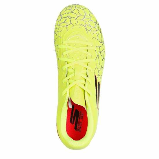 Skechers Skx 01 Juniors Firm Ground Football Boots Yellow Детски футболни бутонки