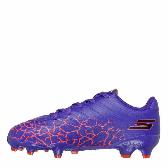 Детски футболни бутонки Skechers Skx 01 Juniors Firm Ground Football Boots Purple Skechers Skx 01 Juniors Firm Ground Football Boots Purple Детски футболни бутонки