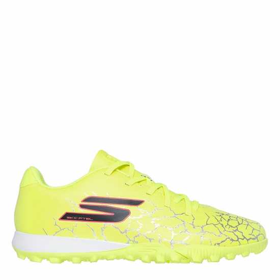 Skechers Skx 01 Juniors Astro Turf Football Boots Yellow/Black Детски футболни бутонки
