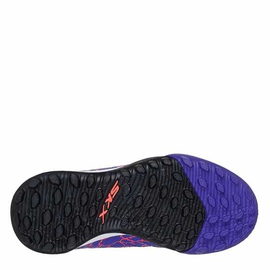 Skechers Skx 01 Juniors Astro Turf Football Boots Purple Детски футболни бутонки