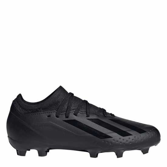 Adidas X Crazyfast League Childrens Firm Ground Boots Black/Black Детски футболни бутонки