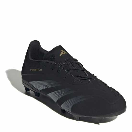 Adidas Predator Elite Juniors Firm Ground Football Boots Core Black Детски футболни бутонки