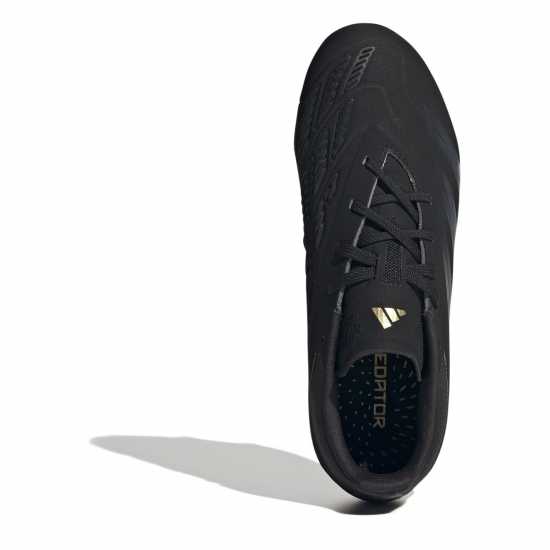 Adidas Predator Elite Juniors Firm Ground Football Boots Core Black Детски футболни бутонки