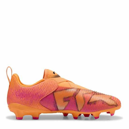 Puma Future 8 Match Laceless Childrens Firm Ground Football Boots Оранжево/Черно Puma Future 8 Match Laceless Childrens Firm Ground Football Boots Оранжево/Черно