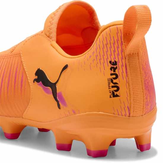 Puma Future 8 Match Laceless Childrens Firm Ground Football Boots Оранжево/Черно Puma Future 8 Match Laceless Childrens Firm Ground Football Boots Оранжево/Черно