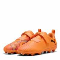 Puma Future 8 Club Childrens Firm Ground Football Boots Оранжево/Черно Puma Future 8 Club Childrens Firm Ground Football Boots Оранжево/Черно
