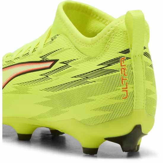 Puma Ultra 5 Match Firm Ground Football Boots Yellow/Black Puma PUMA Ultra 5 Match Firm Ground Football Boots Yellow/Black