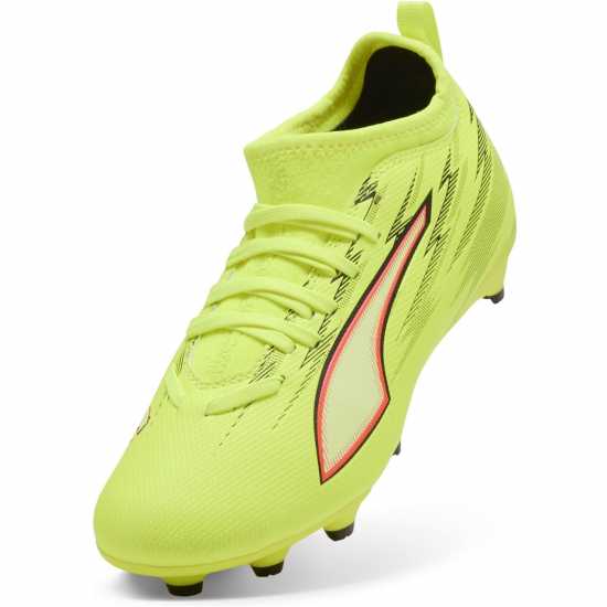 Puma Ultra 5 Match Firm Ground Football Boots Yellow/Black Puma PUMA Ultra 5 Match Firm Ground Football Boots Yellow/Black