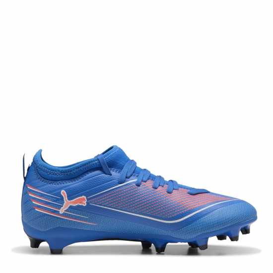 Детски футболни бутонки Puma Ultra 5 Match Childrens Firm Ground Football Boots Blue/White Puma Ultra 5 Match Childrens Firm Ground Football Boots Blue/White Детски футболни бутонки