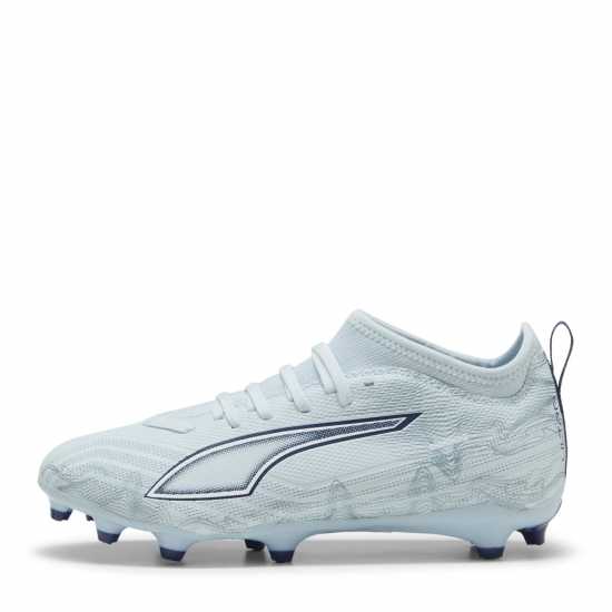 Puma Childrens  Ultra 5 Match Firm Ground Football Boots Icy Blue 