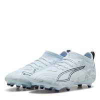 Puma Childrens  Ultra 5 Match Firm Ground Football Boots Icy Blue 