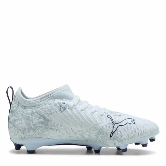 Puma Childrens  Ultra 5 Match Firm Ground Football Boots Icy Blue 