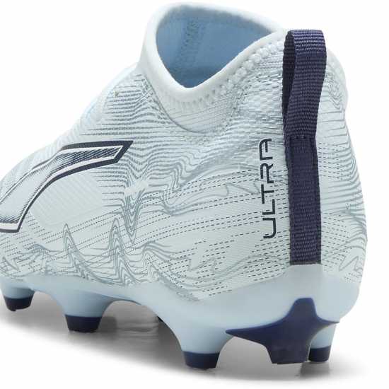Puma Childrens  Ultra 5 Match Firm Ground Football Boots Icy Blue 