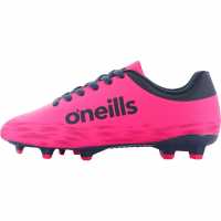 Oneills Zenith V Fg Jnr42 Pink/Navy Детски футболни бутонки