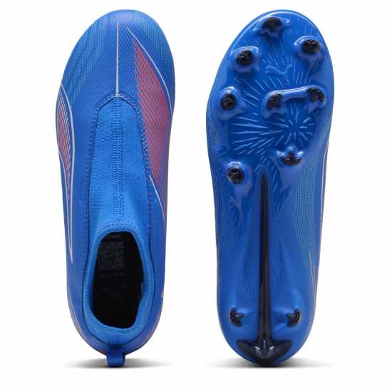 Детски футболни бутонки Puma Ultra 5 Match Children Laceless Firm Ground Football Boots Puma Ultra 5 Match Children Laceless Firm Ground Football Boots Детски футболни бутонки