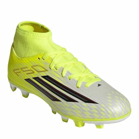 Adidas Kids' F50 Club Mid Cut F50 Firm Ground Football Boots  