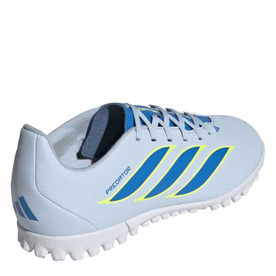 Adidas Kids' Predator Club Astro Turf Football Boots Blue/Yellow 