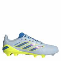 Adidas Childrens  Predator League Firm Ground Football Boots Blue/Yellow 