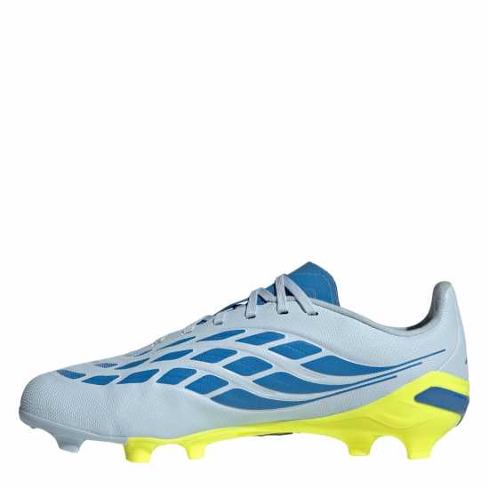 Adidas Childrens  Predator League Firm Ground Football Boots Blue/Yellow 