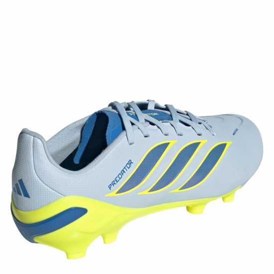 Adidas Childrens  Predator League Firm Ground Football Boots Blue/Yellow 