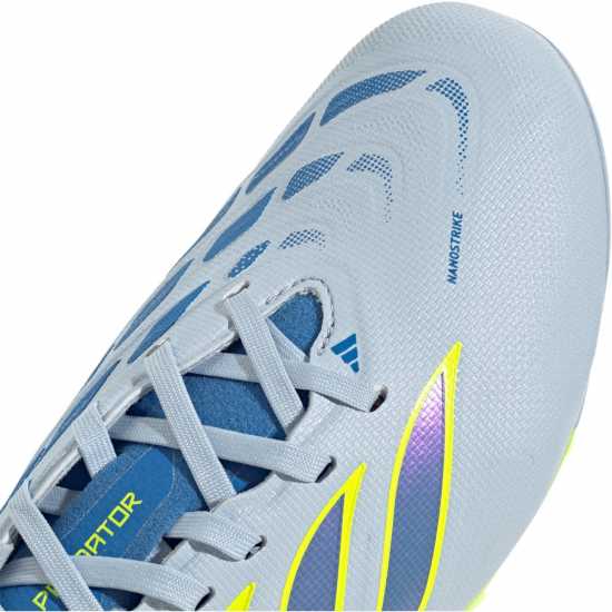 Adidas Childrens  Predator League Firm Ground Football Boots Blue/Yellow 