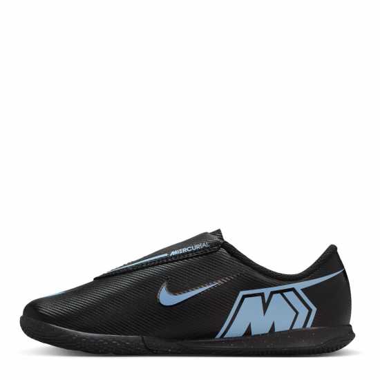 Детски футболни бутонки Nike Mercurial Vapor 16 Club Childrens Indoor Football Boots Black/Blue Nike Mercurial Vapor 16 Club Childrens Indoor Football Boots Black/Blue Детски футболни бутонки