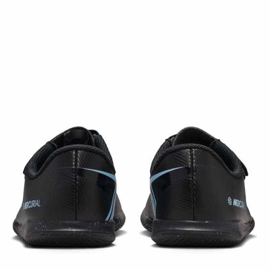 Детски футболни бутонки Nike Mercurial Vapor 16 Club Childrens Indoor Football Boots Black/Blue Nike Mercurial Vapor 16 Club Childrens Indoor Football Boots Black/Blue Детски футболни бутонки