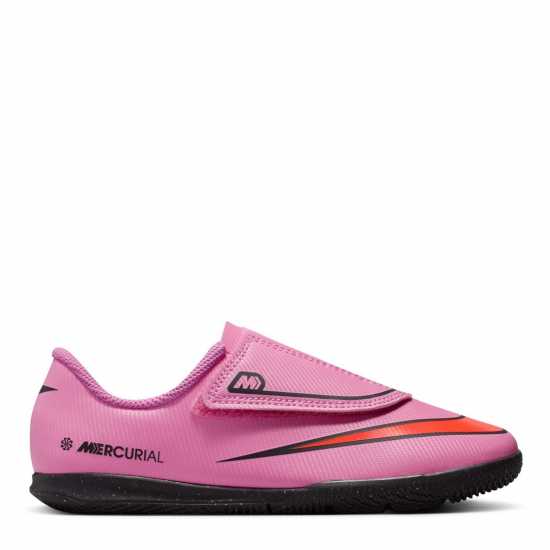 Детски футболни бутонки Nike Mercurial Vapor 16 Club Childrens Indoor Football Boots Pink/Black Nike Mercurial Vapor 16 Club Childrens Indoor Football Boots Pink/Black Детски футболни бутонки