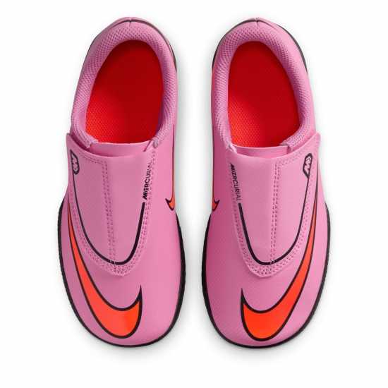 Детски футболни бутонки Nike Mercurial Vapor 16 Club Childrens Indoor Football Boots Pink/Black Nike Mercurial Vapor 16 Club Childrens Indoor Football Boots Pink/Black Детски футболни бутонки
