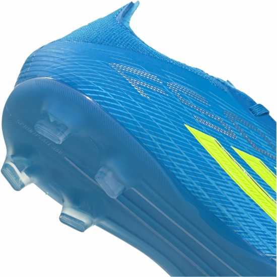 Adidas F50 Elite Childrens Firm Ground Football Boots Blue/Yellow 