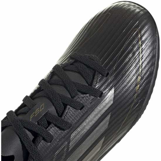 Детски футболни бутонки Adidas F50 League Childrens Astro Turf Football Boots Черно/сребро Adidas F50 League Childrens Astro Turf Football Boots Черно/сребро Детски футболни бутонки