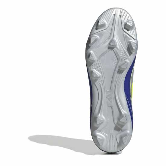Детски футболни бутонки Adidas F50 Club Childrens Firm Ground Football Boots Сребро/Синьо Adidas F50 Club Childrens Firm Ground Football Boots Сребро/Синьо Детски футболни бутонки