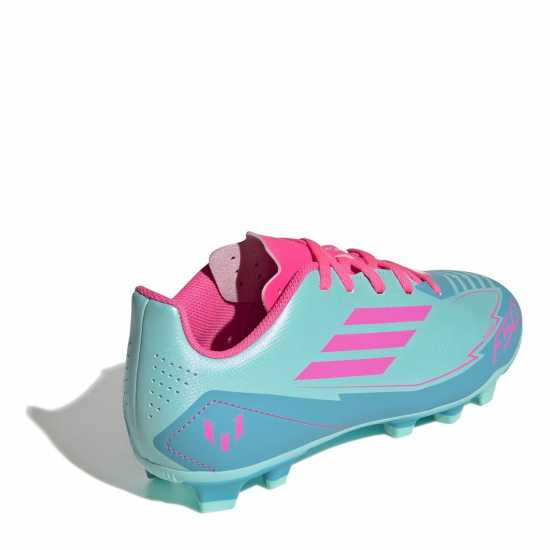 Детски футболни бутонки Adidas F50 Club Childrens Firm Ground Football Boots Синьо/Розово Adidas F50 Club Childrens Firm Ground Football Boots Синьо/Розово Детски футболни бутонки