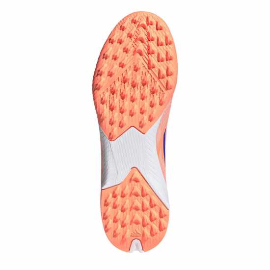 adidas F50 League Childrens Astro Turf Football Boots Оранжево/Синьо Adidas F50 League Childrens Astro Turf Football Boots Оранжево/Синьо