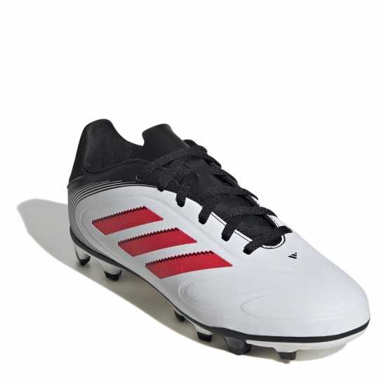Adidas Copa Pure 3 Club Childrens Firm Ground Football Boots Бяло/Червено Adidas Copa Pure 3 Club Childrens Firm Ground Football Boots Бяло/Червено
