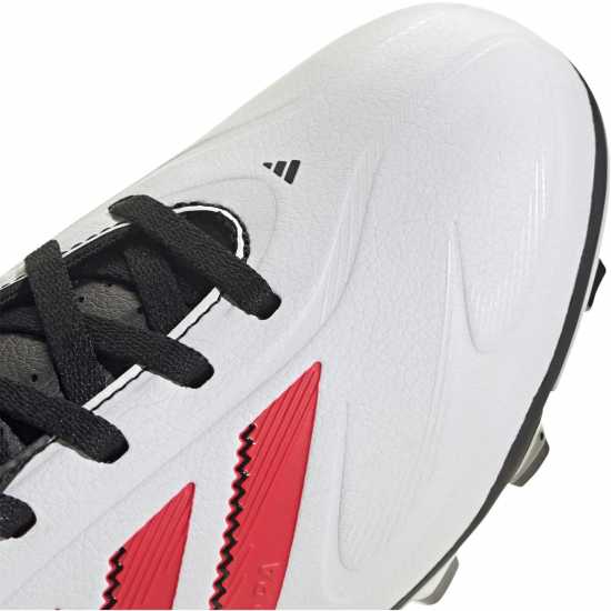 Adidas Copa Pure 3 Club Childrens Firm Ground Football Boots Бяло/Червено Adidas Copa Pure 3 Club Childrens Firm Ground Football Boots Бяло/Червено