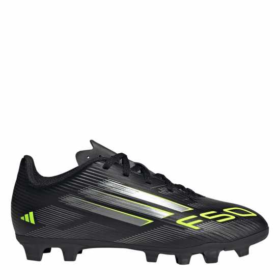 adidas F50 Club Childrens Firm Ground Football Boots Черно/Лимон adidas F50 Club Childrens Firm Ground Football Boots Черно/Лимон