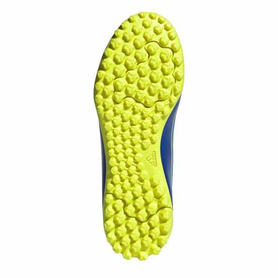 Adidas F50 Club Childrens Astro Turf Football Boots Синьо/Жълто Adidas F50 Club Childrens Astro Turf Football Boots Синьо/Жълто
