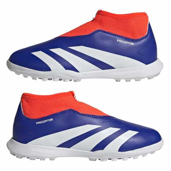 Adidas Predator League Laceless Children's Astro Turf Football Boots  