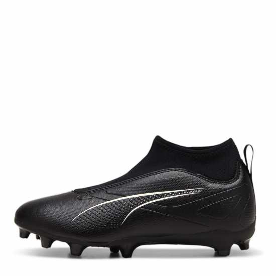 Puma Ultra Match+ Laceless Junior Firm Ground Football Boot Черно/Бяло Puma Ultra Match+ Laceless Junior Firm Ground Football Boot Черно/Бяло
