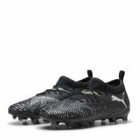 Puma Future 8 Match Childrens Artificial Ground Football Boots Черно/Зелено 