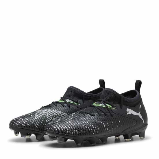 Puma Future 8 Match Childrens Artificial Ground Football Boots Черно/Зелено Puma Future 8 Match Childrens Artificial Ground Football Boots Черно/Зелено