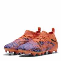 Puma Future 8 Match Childrens Artificial Ground Football Boots Оранжево/Черно 
