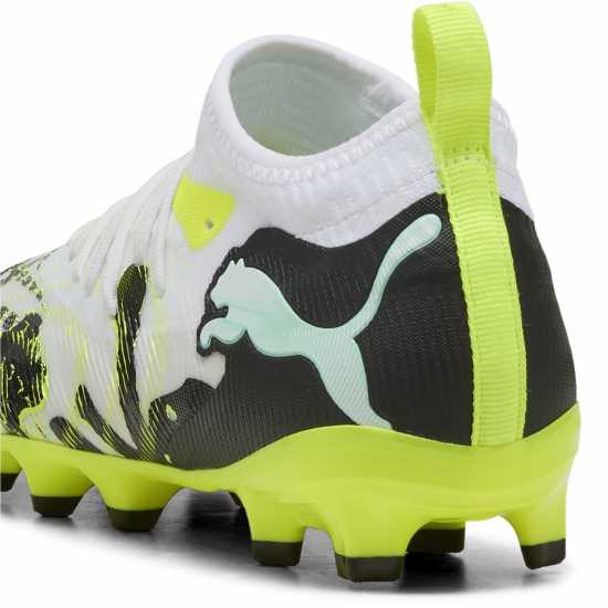Puma Future 8 Match Childrens Artificial Ground Football Boots Mint/White 