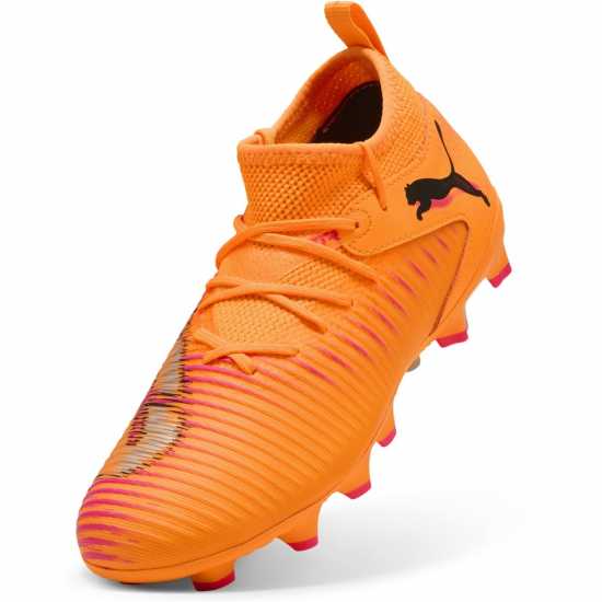 Puma Future 8 Match Childrens Artificial Ground Football Boots Оранжево/Черно Puma Future 8 Match Childrens Artificial Ground Football Boots Оранжево/Черно