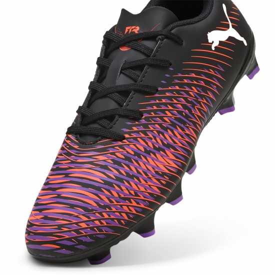 Puma Future 8 Play Childrens Artificial Ground Football Boots Черно/Лилаво 