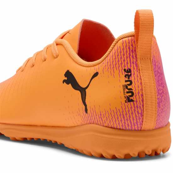 Puma Future 8 Play Childrens Astro Turf Football Boots Оранжево/Черно Puma Future 8 Play Childrens Astro Turf Football Boots Оранжево/Черно