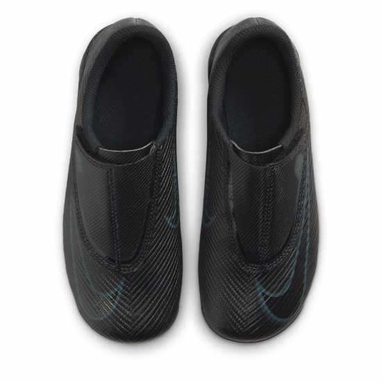 Nike Mercurial Vapor 16 Children's Firm Ground Football Boots ЧЕРНО/ЧЕРНО-ДИВО Детски футболни бутонки