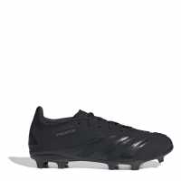 Adidas Predator 24 Elite Children Firm Ground Football Boots Черно/Сиво Детски футболни бутонки